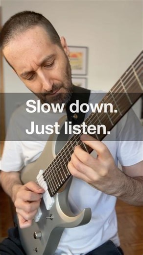 Mini Score No. 7 — A World Without Names (8-String Guitar)