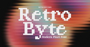 Retro Byte - Vintage 8Bit Video Game Font