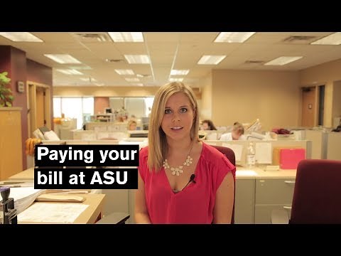 Paying your bill at ASU