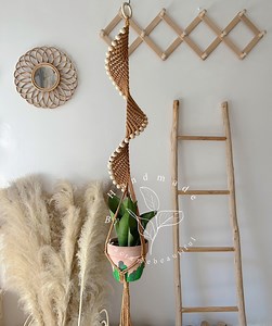 Spiral Macrame Plant Hanger Large Hanging Planter Indoor Macrame Planter Hanging Plant Holder Wall Plant Hanger Plant Lover Gifts - Etsy