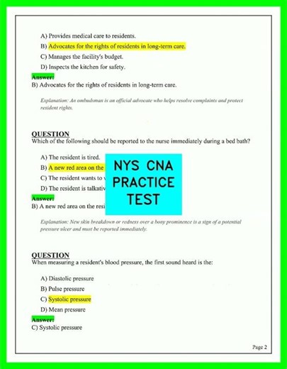 2026 NYS CNA Practice Test: Ace Your New York Certification Exam On The First Attempt
