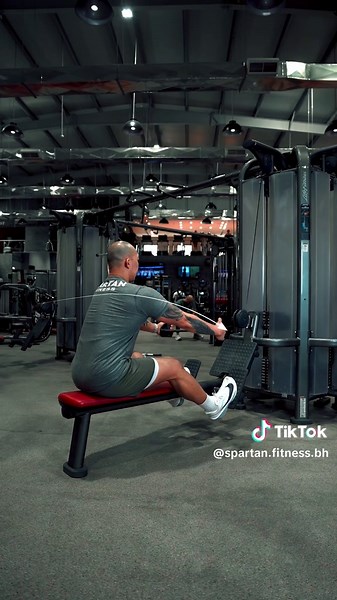 Master your Low Row form. Learn how to properly perform the Low Row for a stronger back. #SpartanFitness #ExerciseTutorial #BackWorkout #LowRow #bahrain