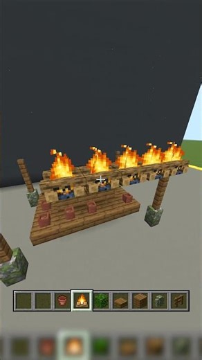 Minecraft Flower Stand