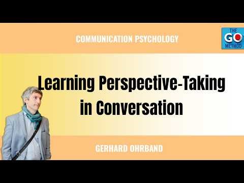 Learning Perspective-Taking in Conversation