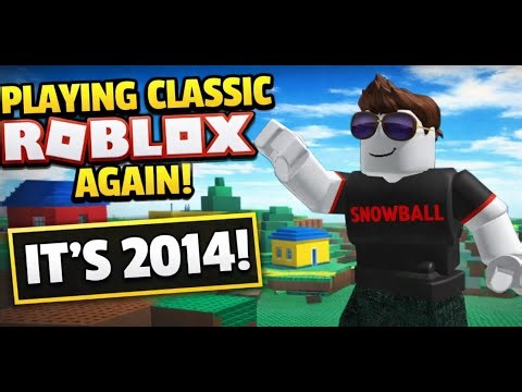 PLAYING OLD ROBLOX AGAIN!? #roblox #2014