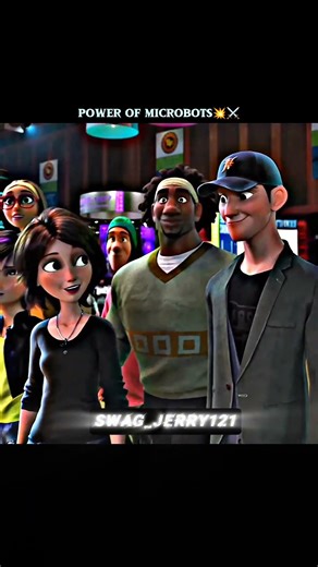 Hiro Crazy introducing Microbots 💥🥶 | Big Hero 6 Edit | #edit #shorts #animation