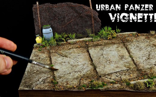 【Night Shift】1/35 模型场景地台制作全过程