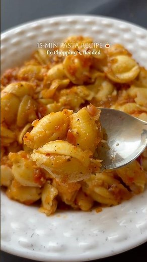 15 minutes • Zero chopping • Pasta Recipe #pastarecipe #dinnerrecipes #dinner #quickrecipe #pasta