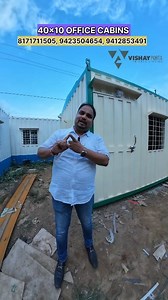 781K views · 8.8K reactions | 40×10 Office cabin fully COSTMIZED in all sizes #officecabinet #portable #cottages #farmhouse #farmhousecabin #portacabin #cottagestyledecor #portablecabin #farmhouseliving #portable #2bhkhomes #PortaCabin #PrefabCabin | Gulwan Brothers | Facebook