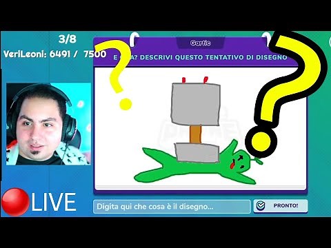 LYON GIOCA A GARTIC PHONE CON GLI ALTRI IN LIVE !! - LiveTwitch 🟧LyonWGFLive🟧