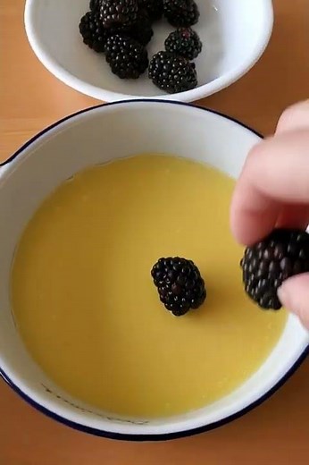 Blackberry Clafoutis...the easiest dessert to make!