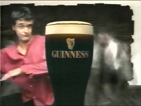 Guinness Draught Advert Featuring The Return of The Dancing Guinness Man Joe McKinney | 1995
