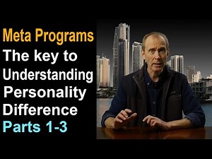 Learn NLP Meta Programs - personality type distinctions. (Parts 1-3)