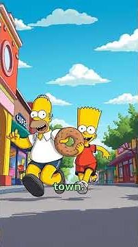 The Simpsons: Homer’s Epic Donut Delivery Chaos!