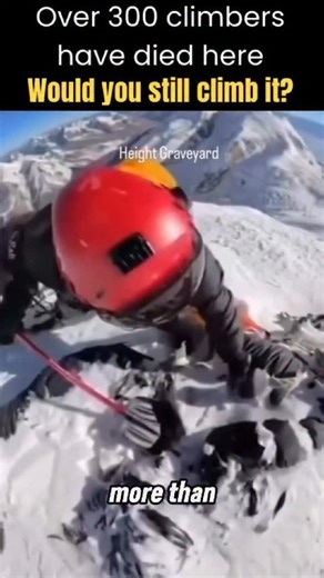 Over 300 people have died on Mount Everest since the early 1900s, and it is estimated that at least 200 bodies are still on the mountain. Many of these frozen bodies have become landmarks or "grim milestones" for other climbers on their way to the summit. . . #mounteverest #nepal #everest #mountains #himalayas #everestbasecamp #mountaineering #adventure #visitnepal #climbing #mteverest #trekking #himalaya #everesttrek #abditrek #everestbasecamptrek #travel #lhotse #annapurna #manaslu #makalu #sh