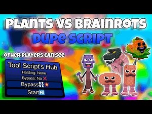 [BEST 🔥] 🥭Dupe Script Plants Vs Brainrots 🌻| KEYLESS | PASTEBIN | REAL DUPE | UNPATCHED | CAN TRADE