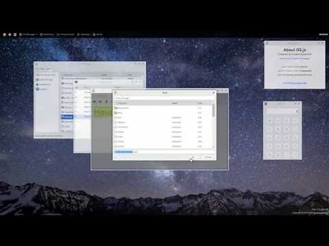 OS.js - Demonstration - October 2014