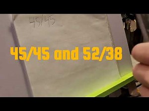 What is a spring angle on crown molding what do the 2 numbers mean?