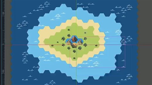 【游戏开发日志】在Godot中使用C#设计六边形随机地图生成器