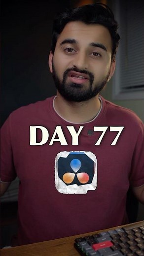 Day 77: Secret Sauce for Making A Seamless Transition between Two Different Music #davinciresolve