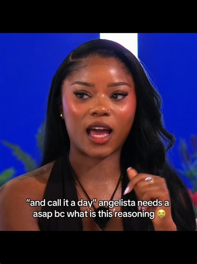 It's only episode one and it's already happening Love Island UK S13 #LoveIsland #angelista #ope #loveislanduk #fyp
