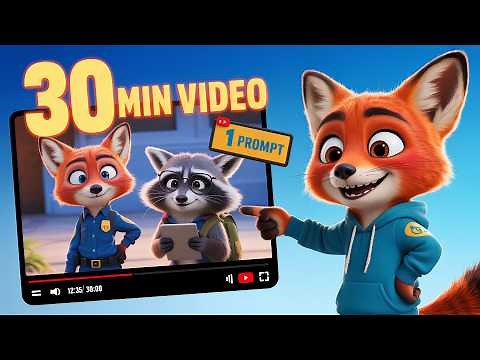 Create 30-Minute AI Videos using just One Prompt | MagicLight AI FULL TUTORIAL