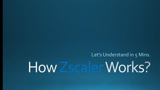 How Zscaler works? | ZIA | ZPA | ZDX | understand in 5 mins. | DHANUNJAYA G