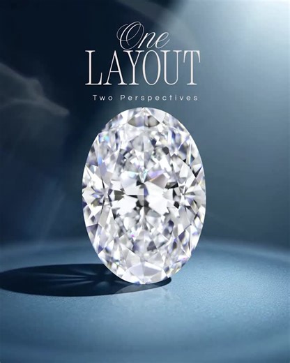 A.A Rachminov Diamonds on Instagram: "One Layout. Two Perspectives.⁠ Two viewpoints, two stories, one layout.⁠ Both ways are right.⁠ Some connect to the beauty of the horizontal view,⁠ others to the clarity revealed in the vertical view.⁠ 🗨️What speaks to you more?"