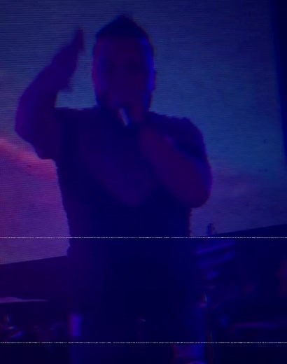 Live Concert Performance with Dynamic Visual Effects