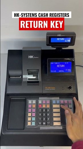 Using the RETURN Key | HK Systems Cash Register Tutorials