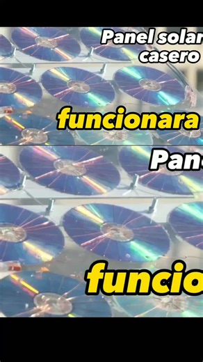 ¿Panel solar casero con discos CD? Descúbrelo aquí