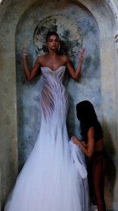 Can we just take a moment for this dress? Total heart-stealer. The silhouette, the details, the way it moves - pure magic. And it’s not just a pretty gown, it’s a Coral Confortti original. What you’re seeing is a behind-the-scenes look at where the magic begins: sketchpads, fabric swatches, and a whole lot of heart. At Coral Confortti, every piece is crafted with soul, style, and a touch of couture drama. See more from the designer here: www.coralconfortti.com . . Dress: @‌coralconfortti_bridal 