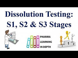 Dissolution Testing S1, S2 & S3 Stages