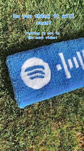 Creating a Spotify Scan Code Rug