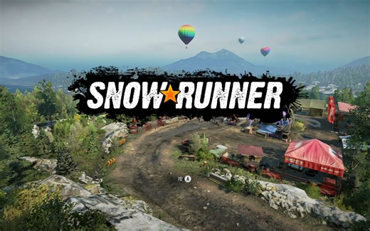 [Switch][SnowRunner][旋转轮胎：雪地奔驰]玩这游戏心态要爆炸啊