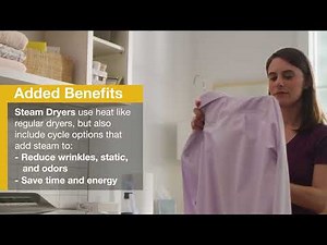What are the Benefits of a Whirlpool® Steam Dryer?