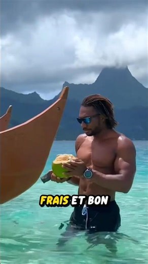 What coconut water reveals under a microscope 🔬🥥