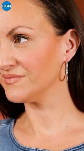 Today's Special 💎 Diamond Cut Hoop Earrings - Fiorenza Sterling Silver Choice of 1" or 1.5" | HSN