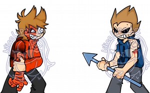 【FNF/eddsworld/整活】无意义劣质贴图演示