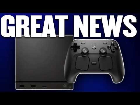 The Steam Machine Gets AN UPDATE Right Before It RELEASES!