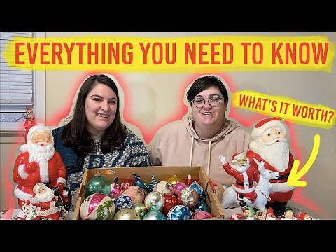 HOW TO IDENTIFY VINTAGE CHRISTMAS - GUIDE to finding REAL VINTAGE treasures!
