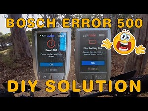 Bosch Error 500 - DIY Solution