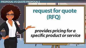RFQ vs. RFP | Differences & Process