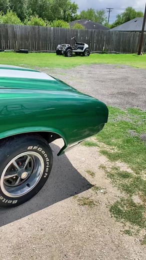 3 long years and the 442 is finally painted, now we finish the interior#oldsmobile442#oldschool #builtnotbought #restoration #originalrestoration #tremecequipped