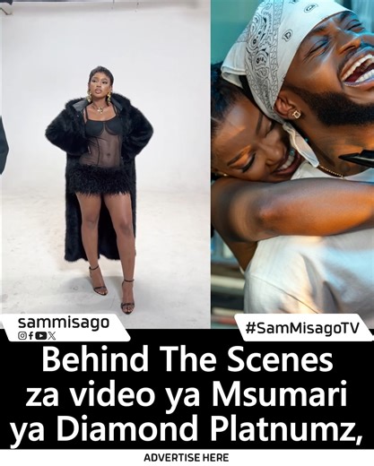 Sam Misago on Instagram: "Behind The Scenes za video ya Msumani ya Diamond Platnumz, #SamMisagoTV"