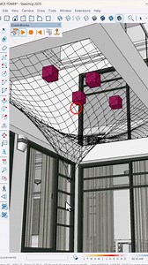 100K views · 1K reactions | SketchUp tutorial ⚡️Creating realistic fabric simulations in SketchUp ✨With ClothWorks, even a simple net comes to life with natural movement and flexibility! #SketchUp #ClothWorks #3DModeling #ArchitectureDesign #DigitalFabric #SketchUpTips #nicetoweruk #nice_tower #nicetowers #nicetowerPro #nicetower #fyp #reels | Nice Tower Pro | Facebook