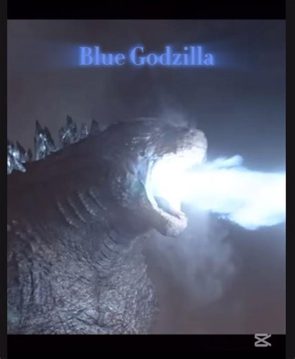 Blue vs pink Godzilla #godzilla #edit #monsterverse