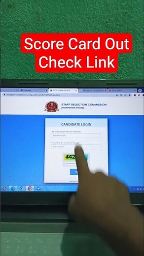 चेक करो📢 SSC GD Score Card 2025 Kaise Dekhe✅How to Check/Download SSC GD Constable Result 2025 Marks