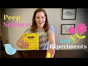 SCIENCE OF MARSHMALLOW PEEPS: How they're made and fun experiments to make them grow!