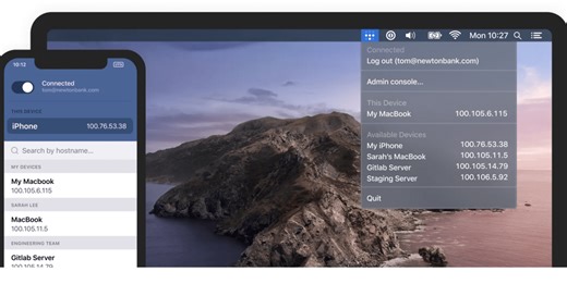 Apple @ Work: Tailscale is a first-principles approach to VPN technology with full macOS and iOS support - 9to5Mac